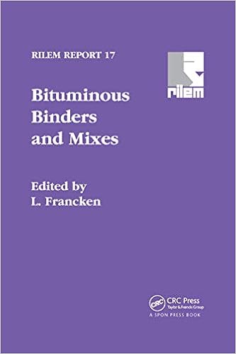 Bituminous Binders and Mixes (Rilem Report)