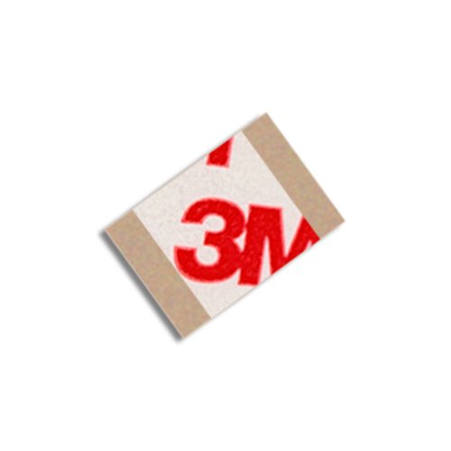 TapeCase 9088 1"SQ-250 Clear Acrylic High Performance Double Coated Tape Converted from 3M 9088, 0.0083" Thick, 1" Length, 1" Width (Pack of 250)