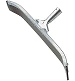 Ettore 54524 Industrial Duty Steel Floor Squeegee, 24-Inch Curved