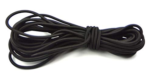 Gourd - 5/16" Black Elastic Cording