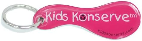 U Konserve Magenta, Recycled Aluminum Name Tag