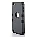 iPod Touch 7th Generation case, 6th Generation Cases, Protective Case for iPod Touch 5 6 7 Gen Bumper Accessories (Space Gray)