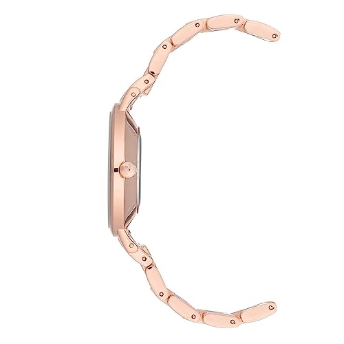 Nine West Women's Floral Dial Bracelet Watch
