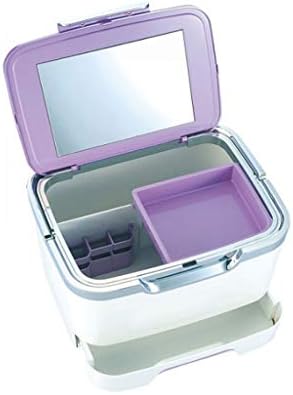 Cosmetic Bag Multi-space Cosmetic Case Simple Large-capacity Storage Cosmetics Skin Care Products with Mirror