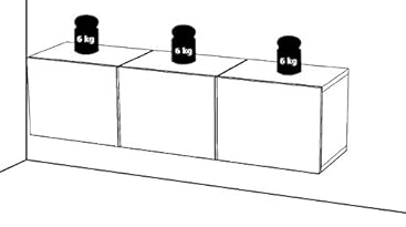 DOMTECH Wohnwand, TV Board hängend, mit LED-Beleuchtung, 140cm Weiß