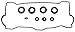 Beck/Arnley 036-1728 Engine Valve Cover Gasket Set