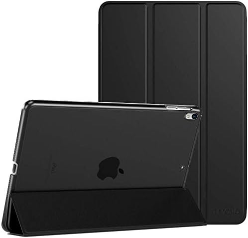 Cazcase iPad Air 3 2019 Case,Slim Translucent Frosted Back Protector with Auto Wake/Sleep, Trifold Stand Smart Cover for iPad Air 3rd Generation 10.5" 2019 (Gold)