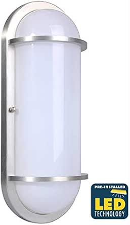 CORAMDEO LED Bulkhead Light - 12.5W 1000 Lumens Indoor/Outdoor Wall Or Ceiling Light