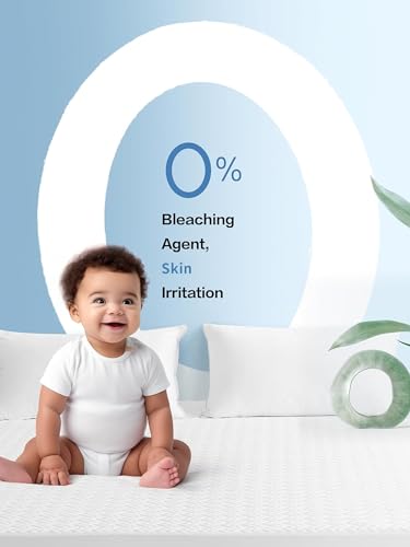 100% Waterproof Mattress Protector King Size, Premium Viscose from Bamboo Mattress Pad Ultra Soft Breathable, Noiseless Mattress Cover Fitted 8"-21" Deep Pocket