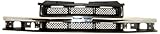OE Replacement Chevrolet S10 Pickup/S10 Blazer Grille Assembly (Partslink Number GM1200419)