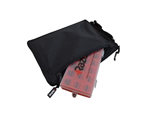 Traveler Medication Bag Free Pillbox by Razbag (w/Lock)