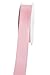 LaRibbons 1 Inch Wide Double Face Satin Ribbon - 25 Yard (123-Pearl Pink)