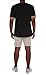 Huiyuzhi Men's African Print Dashiki T-Shirt Tops,Black,X-Large