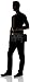 Voodoo Tactical New Enlarged 3-Way Deployment Bag Black