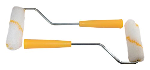 Set of 2, 4 Inch Paint Rollers WITH Paint Tray