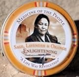 3 Tins Navajo Medicine Of The People Sage Lavender & Orange Enlightening Balm 0.75 oz each, Outstanding Product