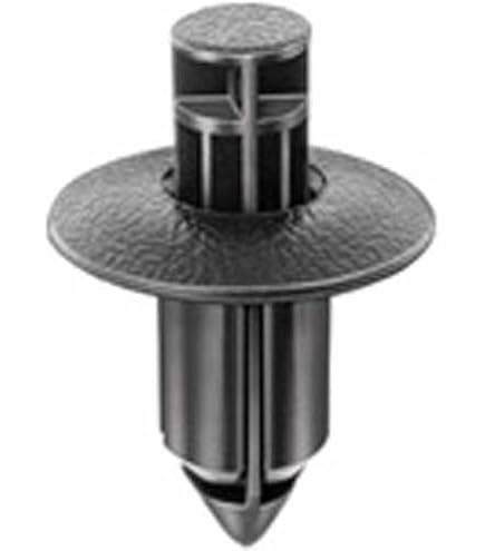 Citall Black 10pcs Nylon Fender Cowl Panel Push-type Retainer Rivet Clips For Ho - Foto 12