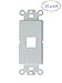 Kenuco Decora Wall Plate Keystone Insert (10 Pack, 1 Port)