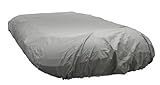 Newport Vessels UV Resistant Inflatable Dinghy Boat Cover, Grey, 9-10-Feet