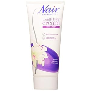 Nair-Tough-Hair-Removal-Cream-for-Coarse-Dark-Hair-with-lily-flower-extract-cotton-seed-oil-200ml Nair Tough Hair Removal Cream For Legs & Body, 200ml