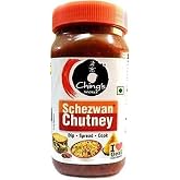 Chings Schezwan Chutney 1kg (Pack of 1) Spreading Chutney Spicy Dip with Starters Makes Your Food Tantalizing and Delicious (pack of 1)