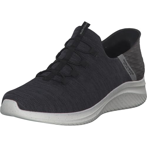 Skechers Men's Ultra Flex 3.0 Right Away Hands Free Slip-in Sneaker Loafer, Bla…