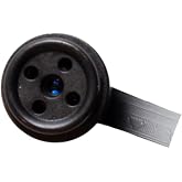 Mini 4K Hidden Button Camera WiFi DVR Rechargeable for Home Office Travel | Discreet Security Camera SD Card Recording 60-Hour Battery Real-Time WiFi Smartphone Monitoring