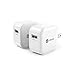 iClever USB Charger 2.4A 12W 2-Pack Wall Charger, Fast Quick Charger Adapter, Portable Travel Charger Cube with Foldable Plug for iPhone Xs/XS Max/XR/X/8/7/6/Plus, iPad Pro/Air/Mini/Samsung and More primary