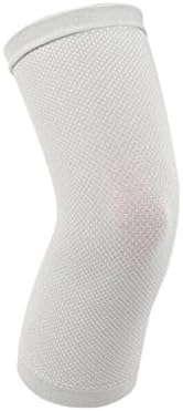 LridSu Protective Gear Ultra-thin Breathable Elastic Knee Sleeves Leg Warmers Braces Pads for Outdoor Sports (Grey)