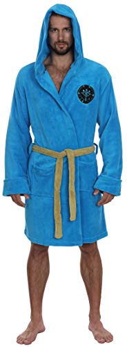 Nintendo The Legend of Zelda Breath of The Wild Dress Like Link Robe for Men, Royal Blue, One Size, Royal Blue, Size One Size