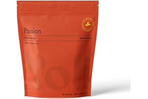 YOLI® Yoli Passion Energy Drink Powder Mix - Natural Energy Drink Mix for Endurance and Stamina, Bulk 90 Servings - Peach Mango