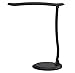 MoKo LED Desk Lamp, Portable with 1000mAh Rechargeable Battery, Eye-Caring Working/Reading/Studying Table Kids Lamp, Continuously Dimmable, Touch Control, Adjustable Arm, Black