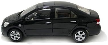 [Official sales] Paudi Paudi 1/18 Toyota Vios Vios 2008 years die-cast model car Toyota Vios 2008 (black)
