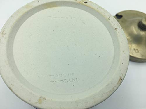 5 Vintage+English+Wedgwood+Jasper+Mustard