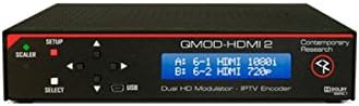 Contemporary Research QMOD-HDMI2 Dual-Channel RF or IPTV Encoder