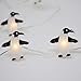 Brooklyn Lighting Company 12 Foot LED Wire Lights Strip with 36 Penguin Shaped Bulbs Battery Operated String Lights (12FT, Penguin)