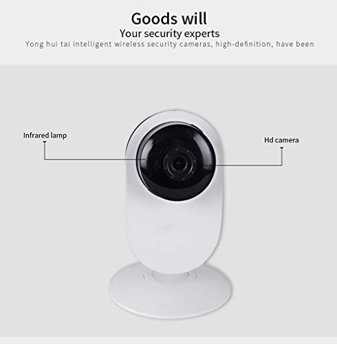 Home Security Camera System with Motion Detection,1280x720p Wireless Wifi Smart Camera Motion Detection Built-in Microphone for Home,Office,Shop,Surveillance Video Recorders,Hidden Cameras (White) - Thumbnail 6