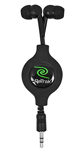 ReTrak-Retractable-Stereo-Earbuds-Black-ETAUDIOBLK