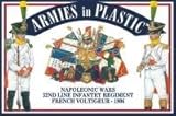 Napoleonic Wars 1806 32nd Line Infantry Regiment French Voltigeur (20) 1-32 Armies in Plastic
