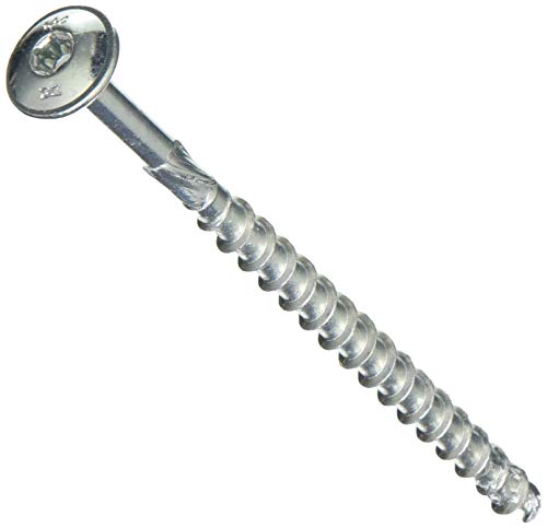 HECO-TOPIX Holzbauschraube Tellerkopf 8.0x140 TG TX40 verzinkt Zulassung, 50 Stück,48212