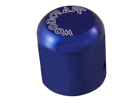 WOODCRAFT UNIVERSAL REPLACEMENT FRAME SLIDER PUCK - BLUE ALUMINUM