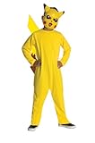 Pokemon Child's Pikachu Costume - One Color - Large