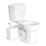 Saniflo SaniBEST: Macerating Upflush Toilet Kit (with Elongated Bowl + Extension)