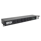 Tripp Lite 14 Outlet Network-Grade Rackmount PDU, 15A Surge Protected Power Strip, 15ft Cord with 5-15P, (DRS-1215)