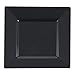 Kaya Collection - Black Plastic Square 9.5