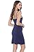Coreal Full Slip For Women Under Dress Adjustable Spaghetti Strap Knee Length Slips Undergarment Nightwear