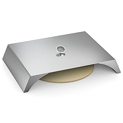 Skyflame Universal Stainless Steel Pizza Oven Kit with Stone for Most