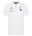 Mercedes AMG Petronas F1 Mens White Polo 2018 L