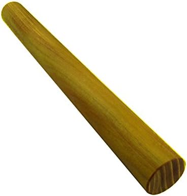 Small Osage Orange rolling pin, naturally bright yellow wood! 10 inches long
