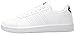 adidas Women's Shoes Cloudfoam Advantage Clean Sneakers white/White/Black, (8 M US)